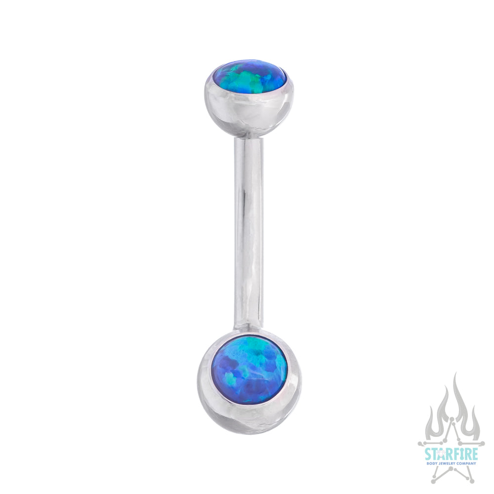 Ball-set Opal Navel Curve