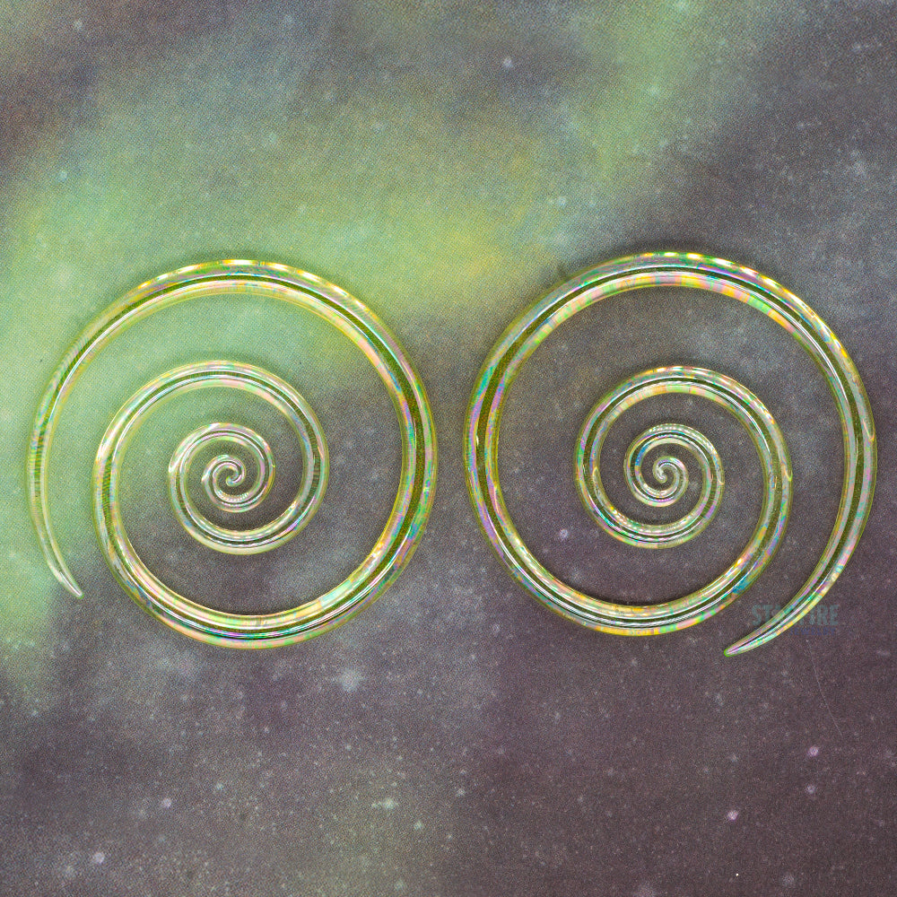 Glass Spirals - Oil Slick Uranium