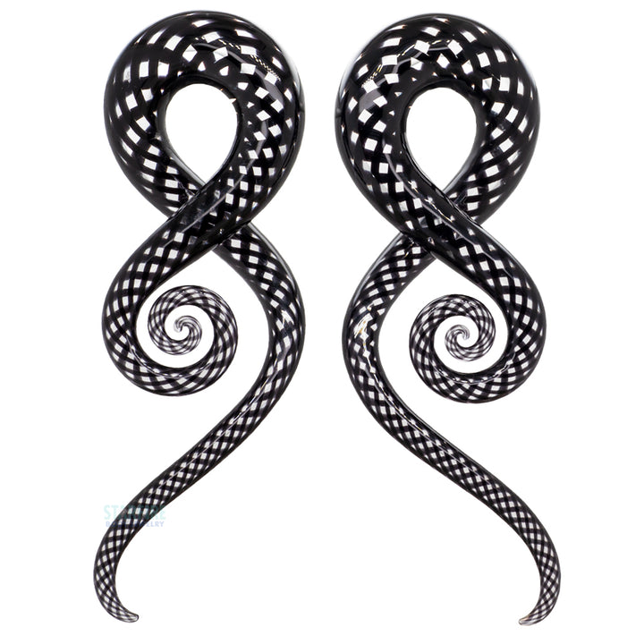 Glass Squids - Black (Raven) Fishnet
