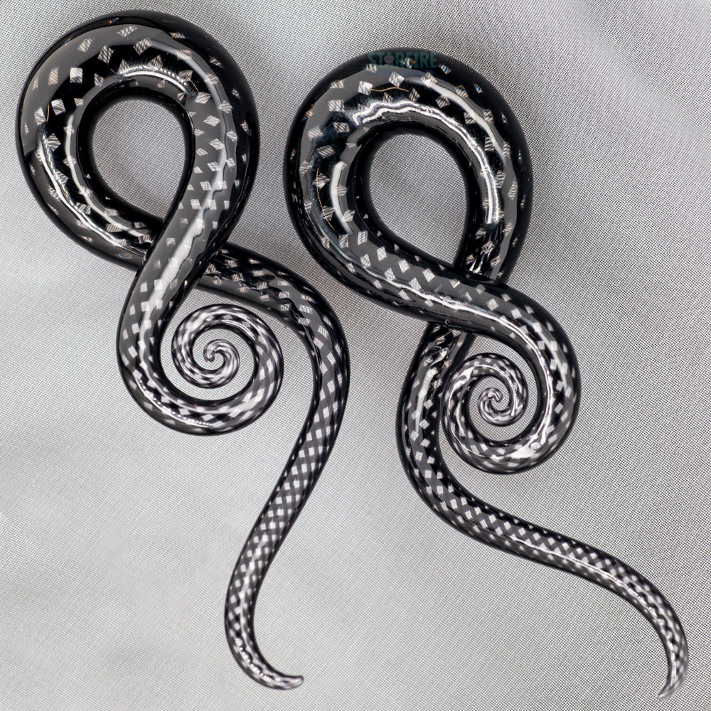 Glass Squids - Black (Raven) Fishnet