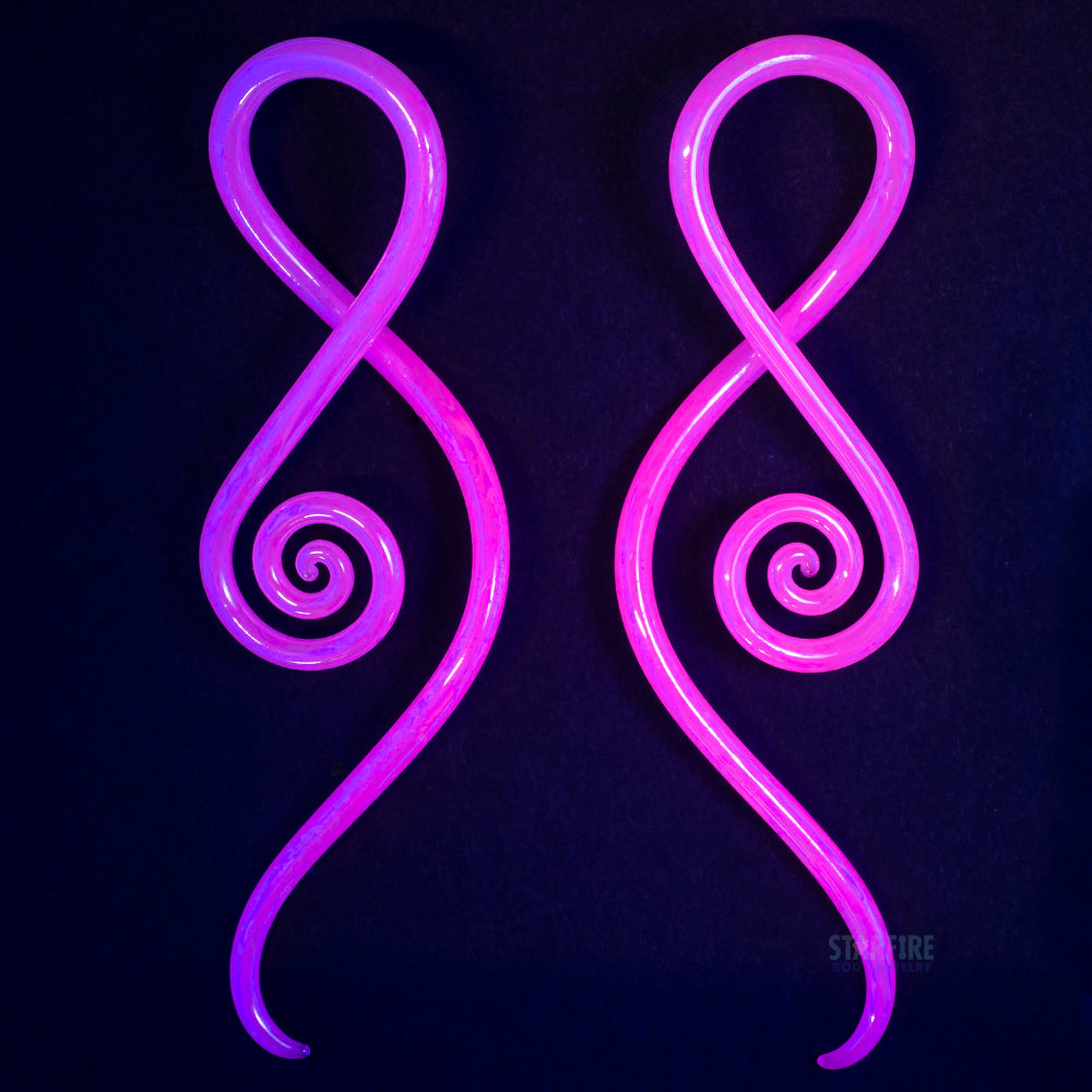 Glass Squids - UV Secret Pink
