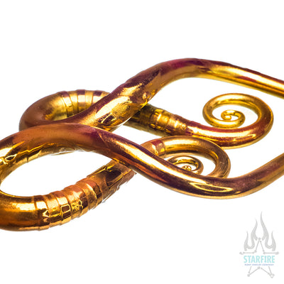Glass Squids - Carved Gold
