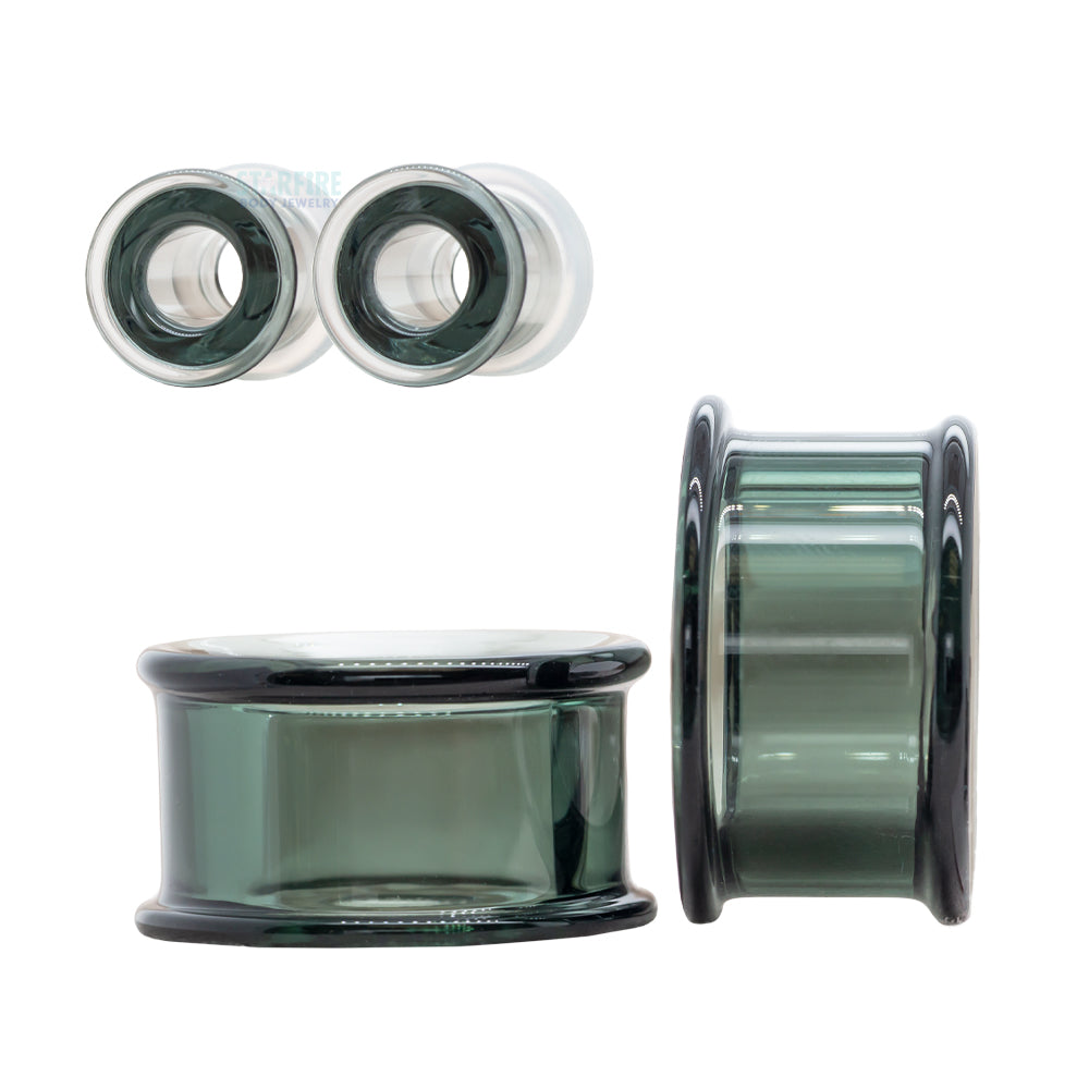Boro Bullet Holes (glass eyelets) - Smoke