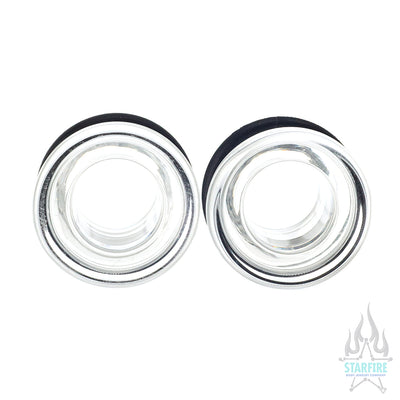 Clear Glass Eyelets