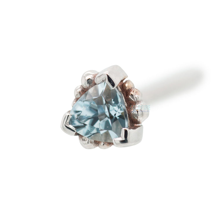 アクセサリー BVLA Beaded Trillion Seafoam Tourmaline 40214-