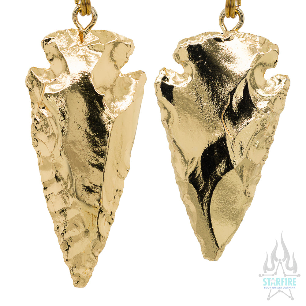 Crossovers with Gold Plated Arrowheads Weights