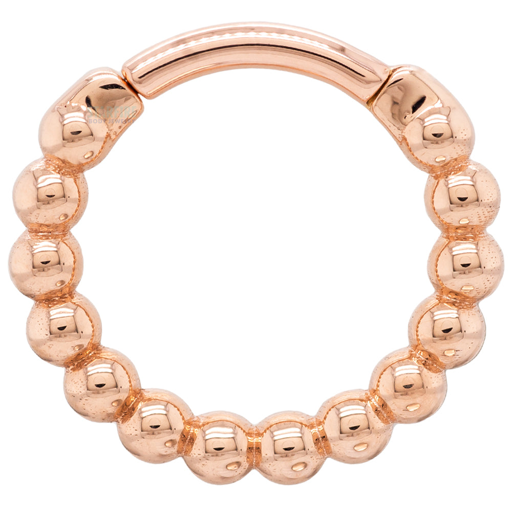 "Oaktier" Hinge Ring in Gold