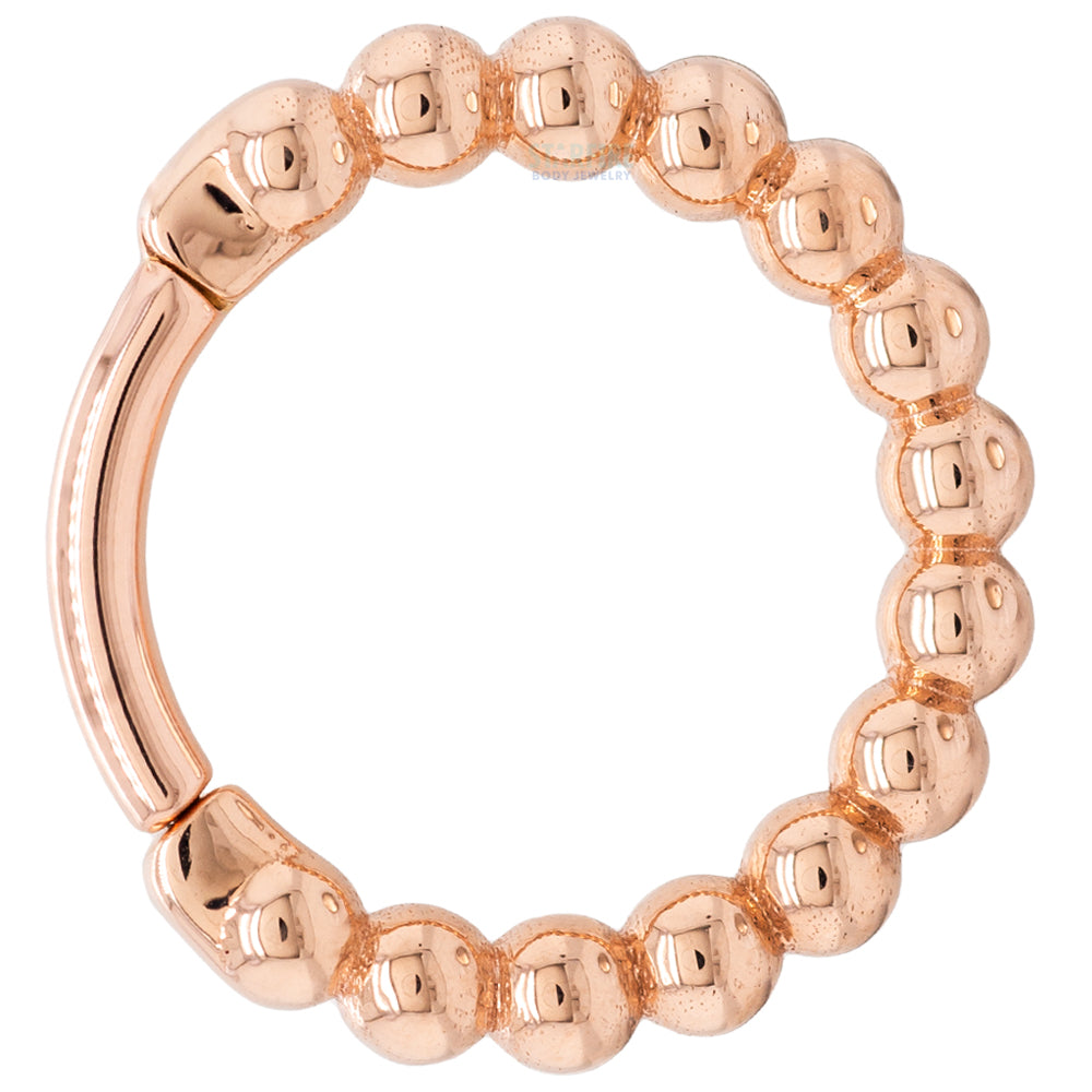 "Oaktier" Hinge Ring in Gold