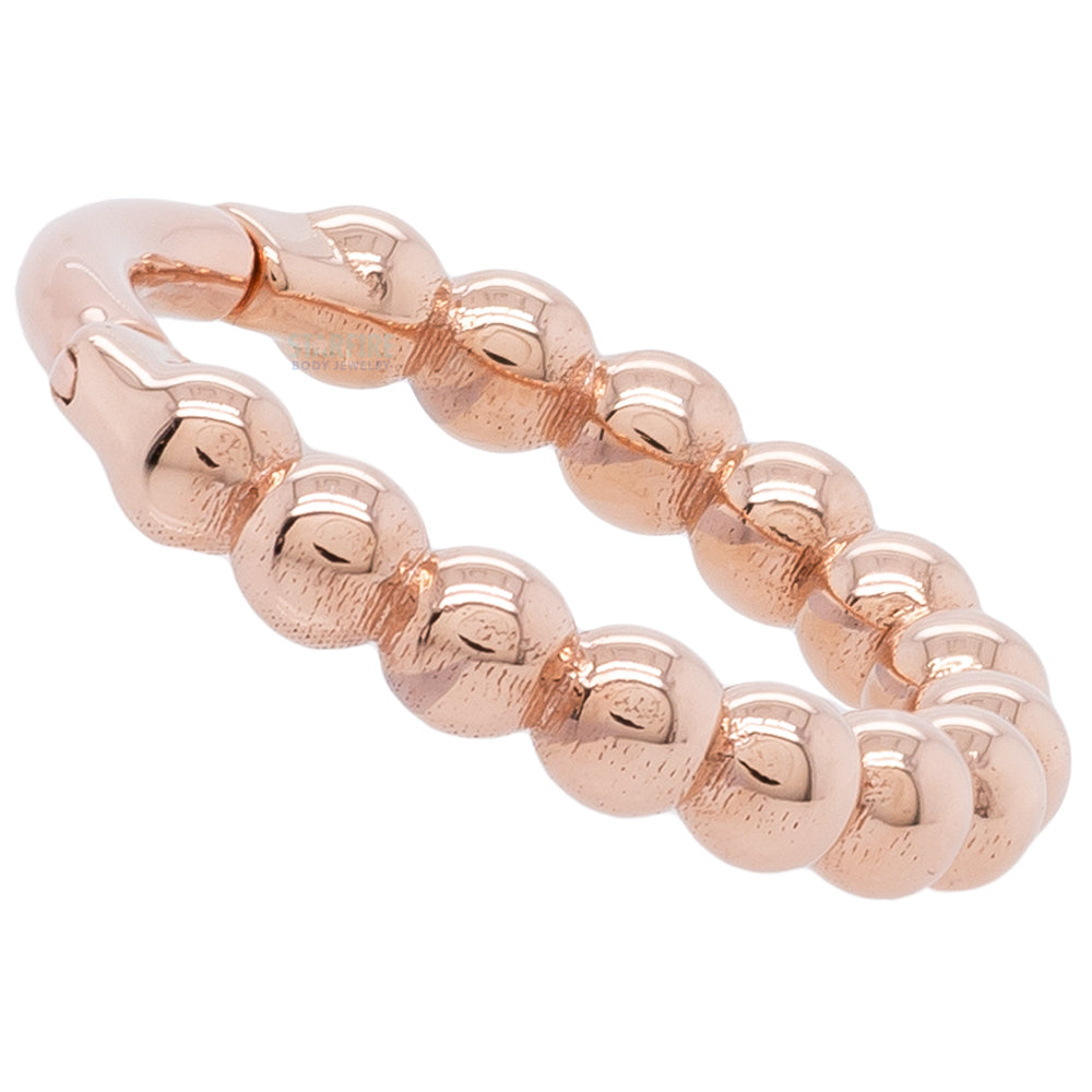 "Oaktier" Hinge Ring in Gold
