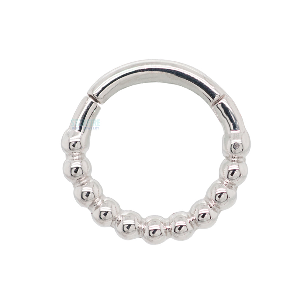 "Oaktier" Hinge Ring in Gold