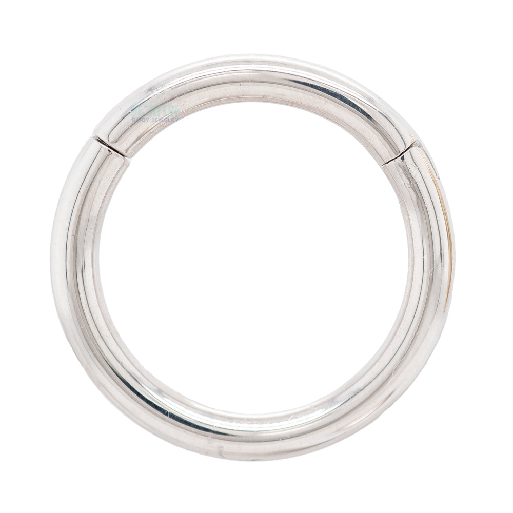 Basic (Snap) Hinge Ring in Gold & Platinum