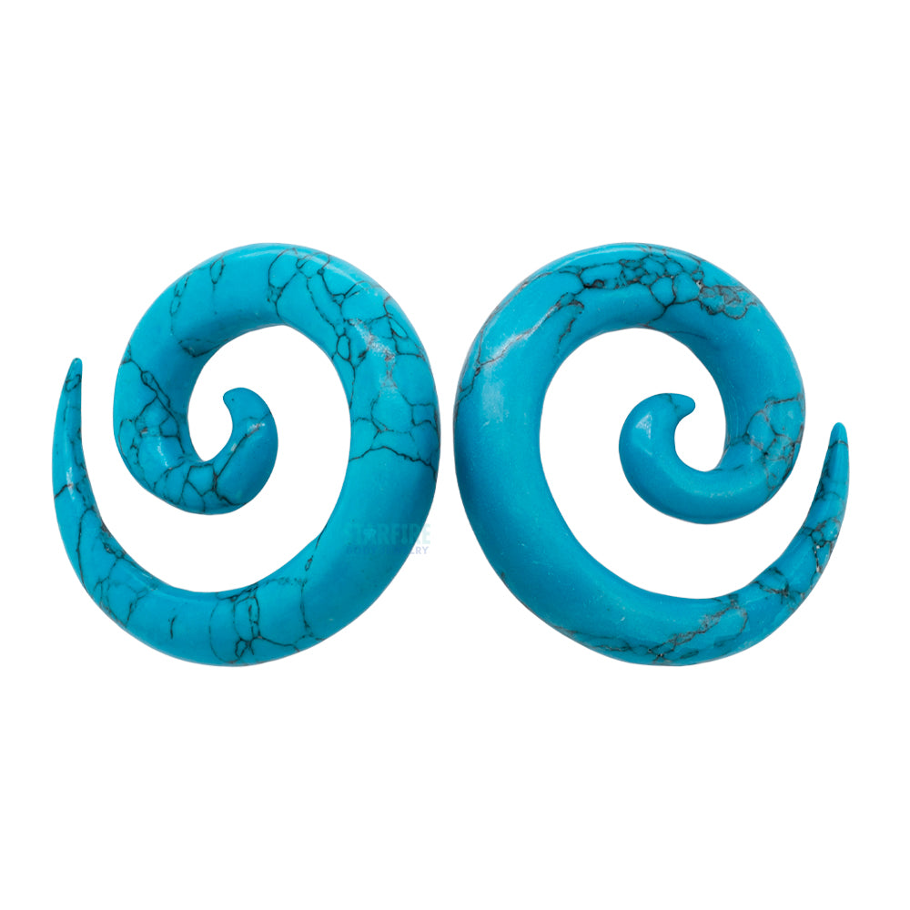 Stone Spirals - Turquoise