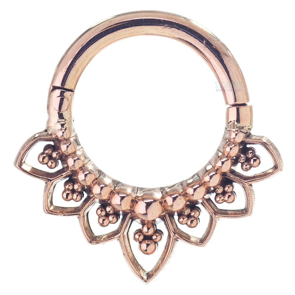 "Indigo" Clicker in Gold