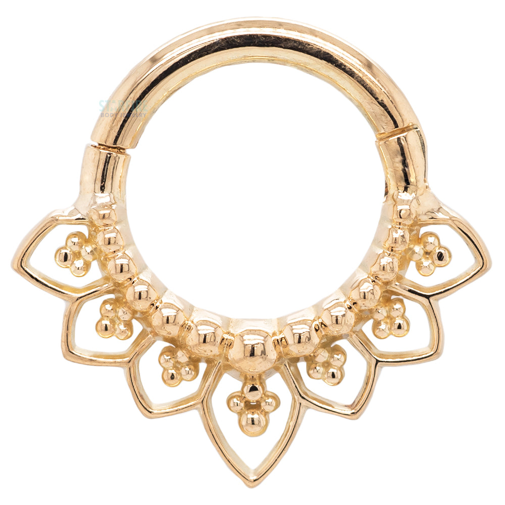 "Indigo" Clicker in Gold
