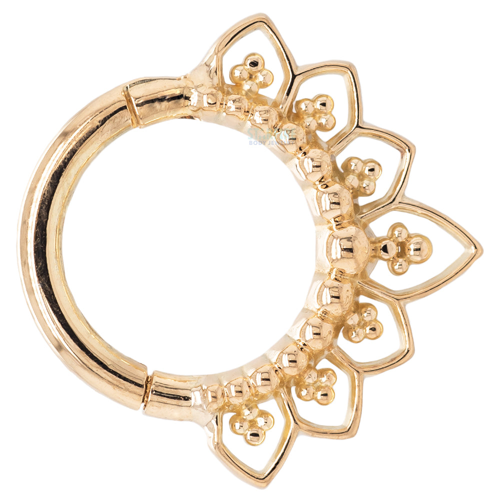 "Indigo" Clicker in Gold