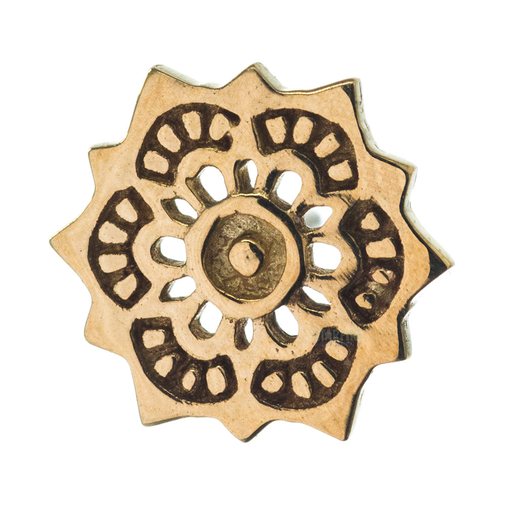 threadless: Lotus Pin in Gold