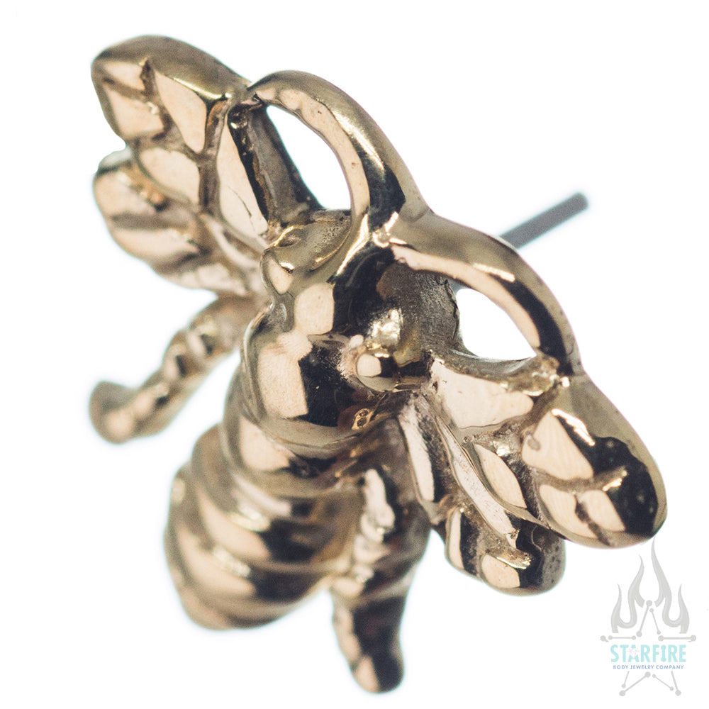 threadless: Mini Bee Pin in Gold