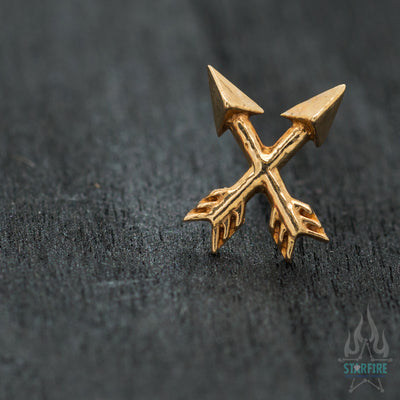 threadless: Artemis Pin in Gold