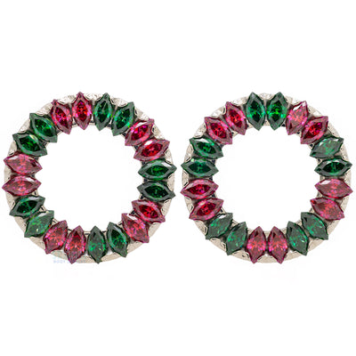 Marquise Eyelets with Brilliant-Cut Gems - Holiday Collection