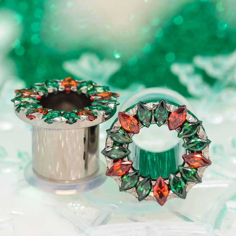 Marquise Eyelets with Brilliant-Cut Gems - Holiday Collection