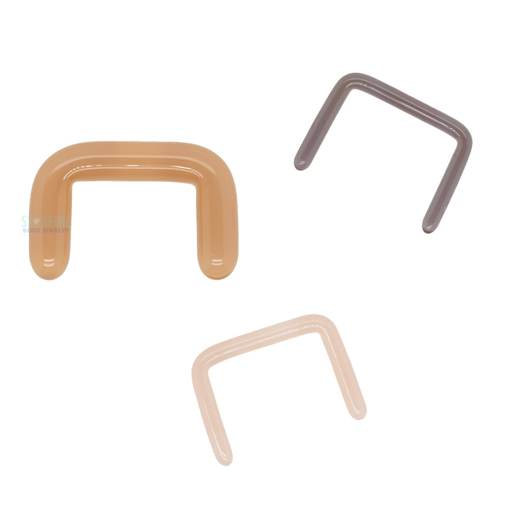 Glass Septum Retainer - Black
