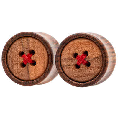 Threads (Button) Wood Plugs