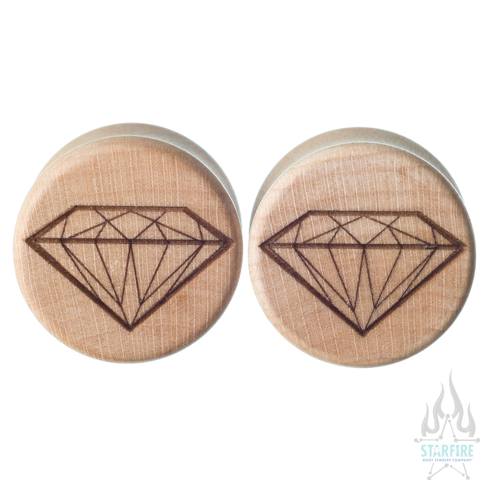 Diamond Wood Plugs