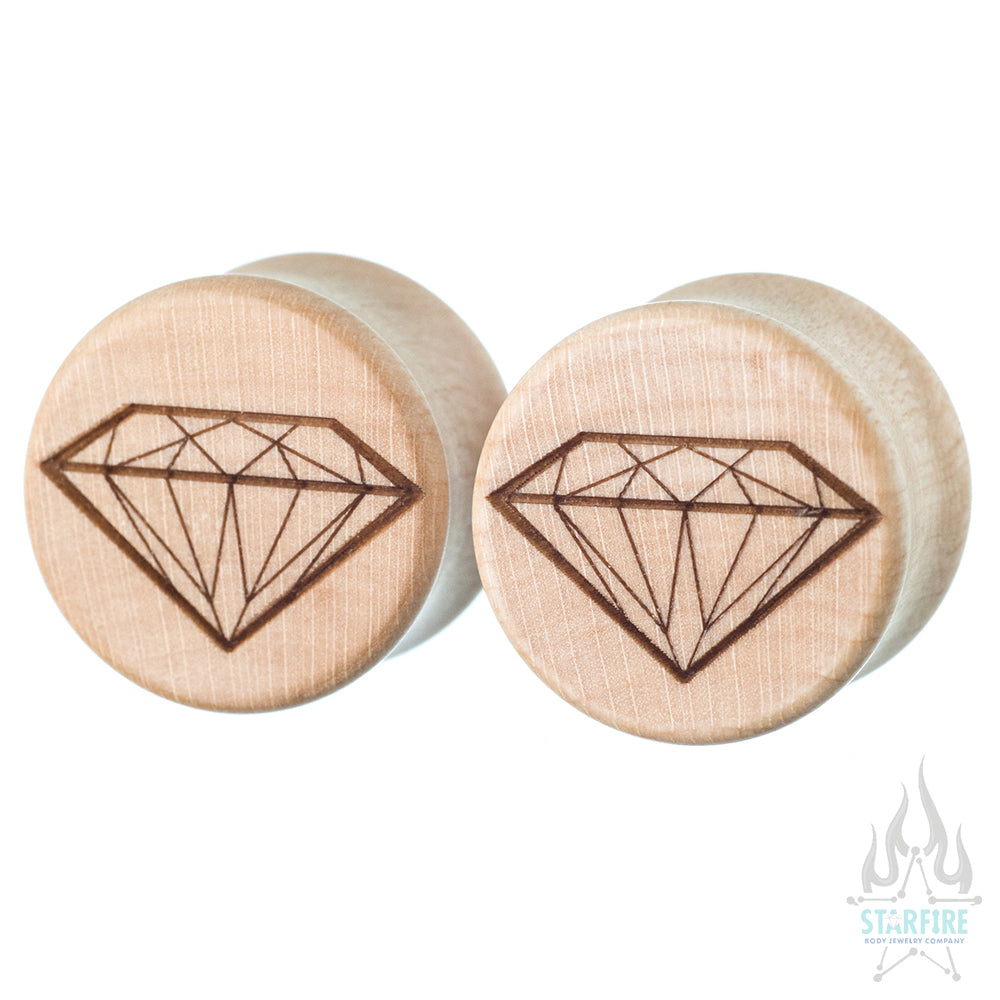 Diamond Wood Plugs