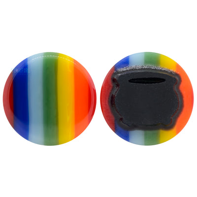 Pot o' Gold Glass Plugs - End of the Rainbow