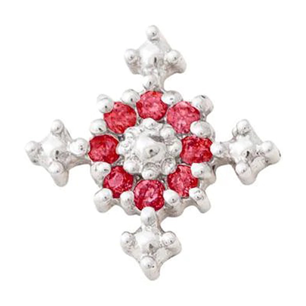 threadless: Idol Pin in Gold with Gemstones