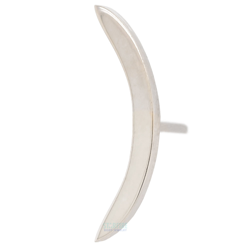 threadless: Curve Pin in Gold