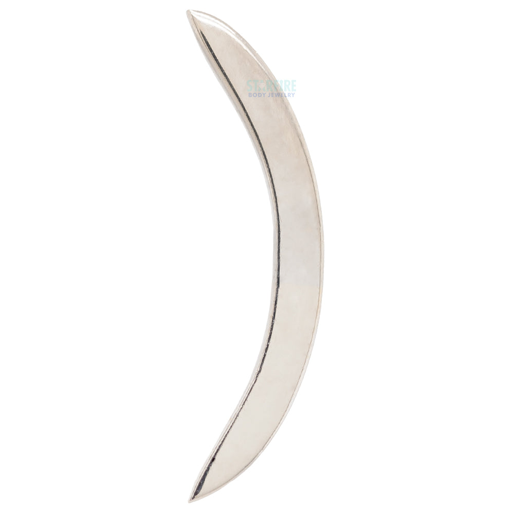 threadless: Curve Pin in Gold