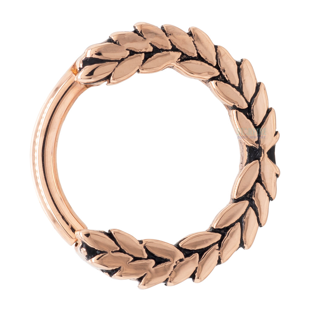 "Olympus" Hinge Ring in Gold & Platinum