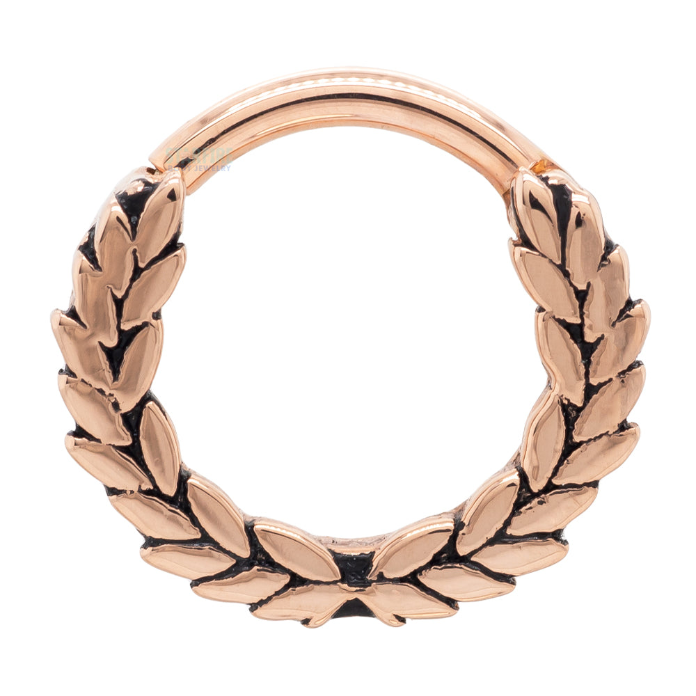"Olympus" Hinge Ring in Gold & Platinum