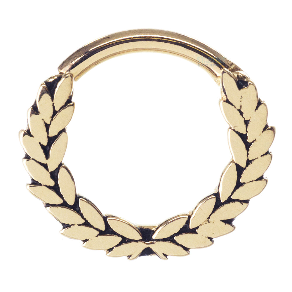 "Olympus" Hinge Ring in Gold & Platinum