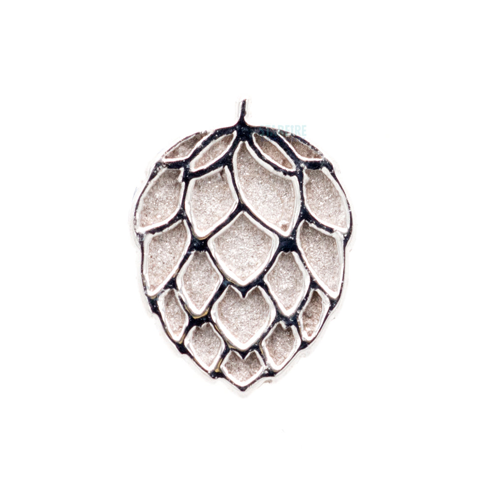 threadless: "Hops" Pin in Gold & Platinum