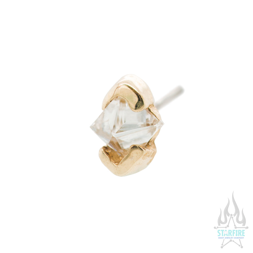 threadless: Eve Pin in Gold with Gemstone