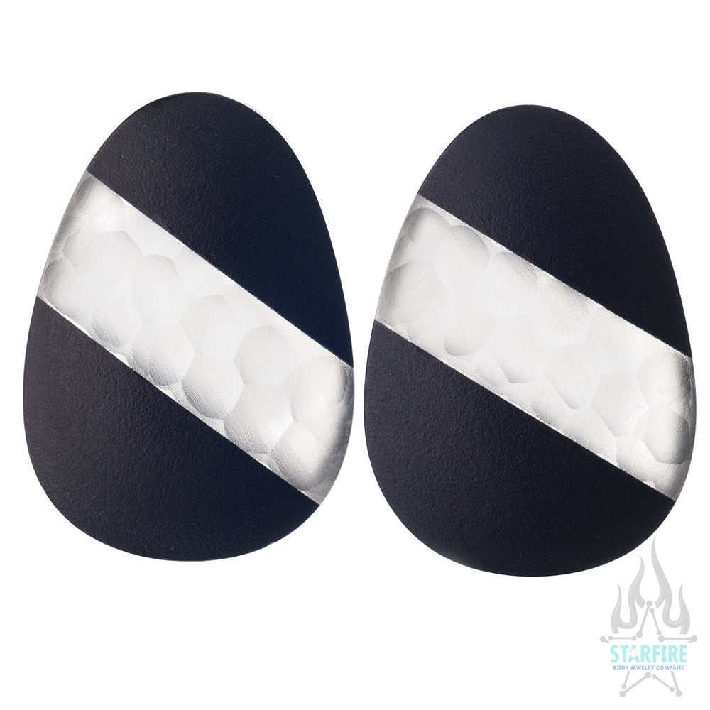 Hybrid Martele Glass Teardrop Plugs
