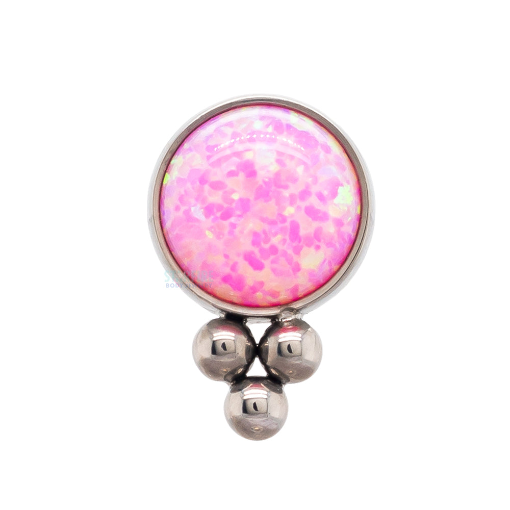 threadless: 11HT-3 'Haute Couture' Opal Bezel Pin
