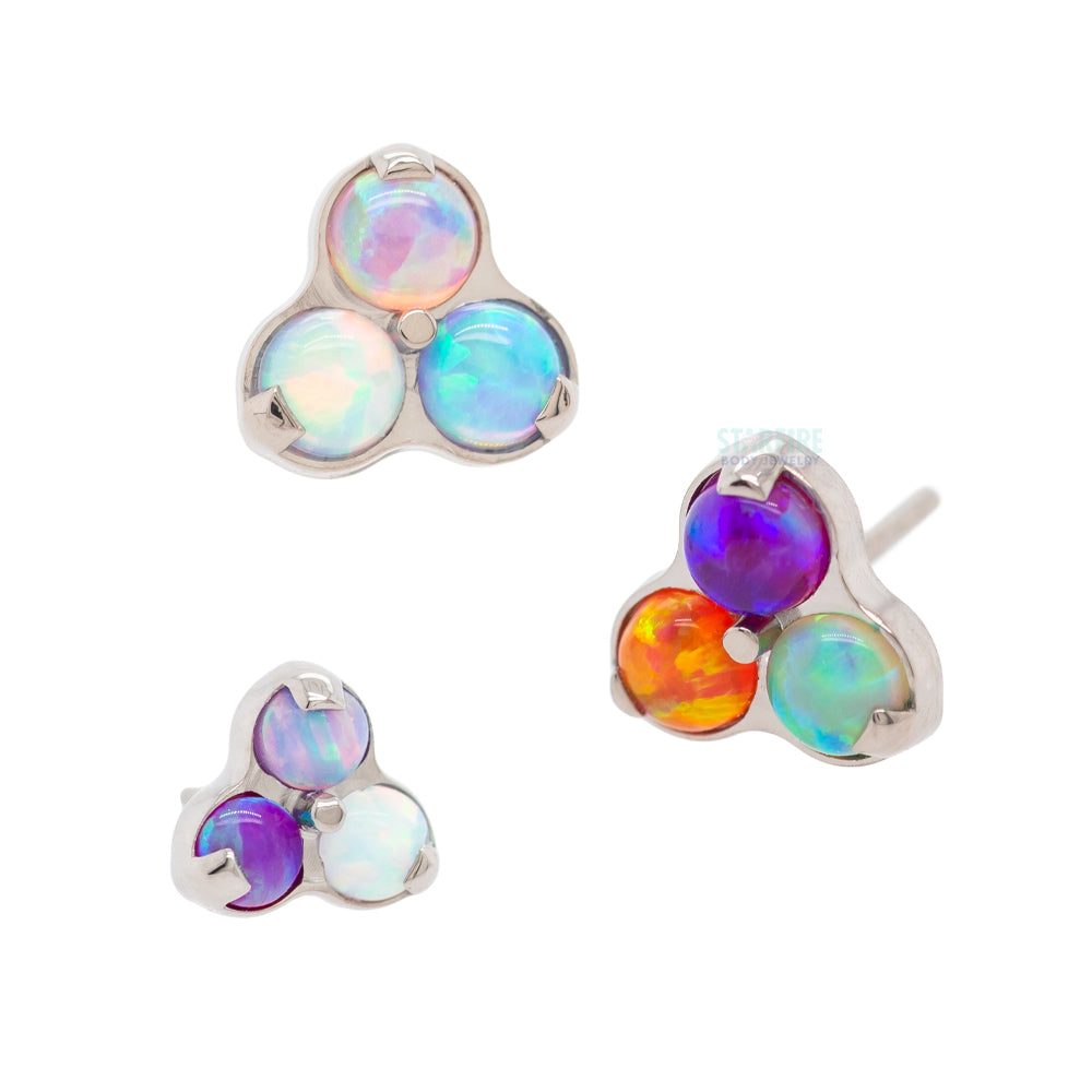 threadless: Opals in Trinity (Menage a Trois) End - custom color combos