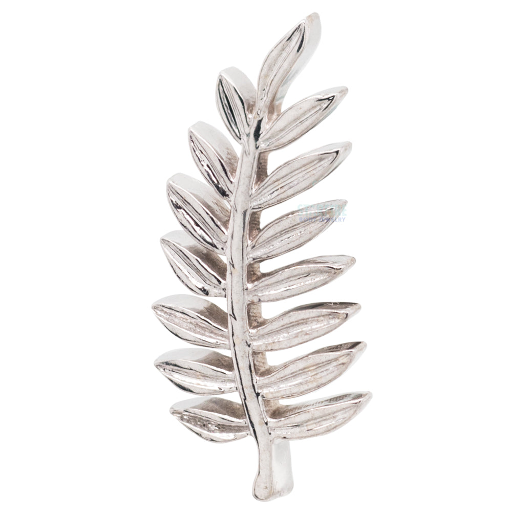 "Fern" Threaded End in Gold & Platinum