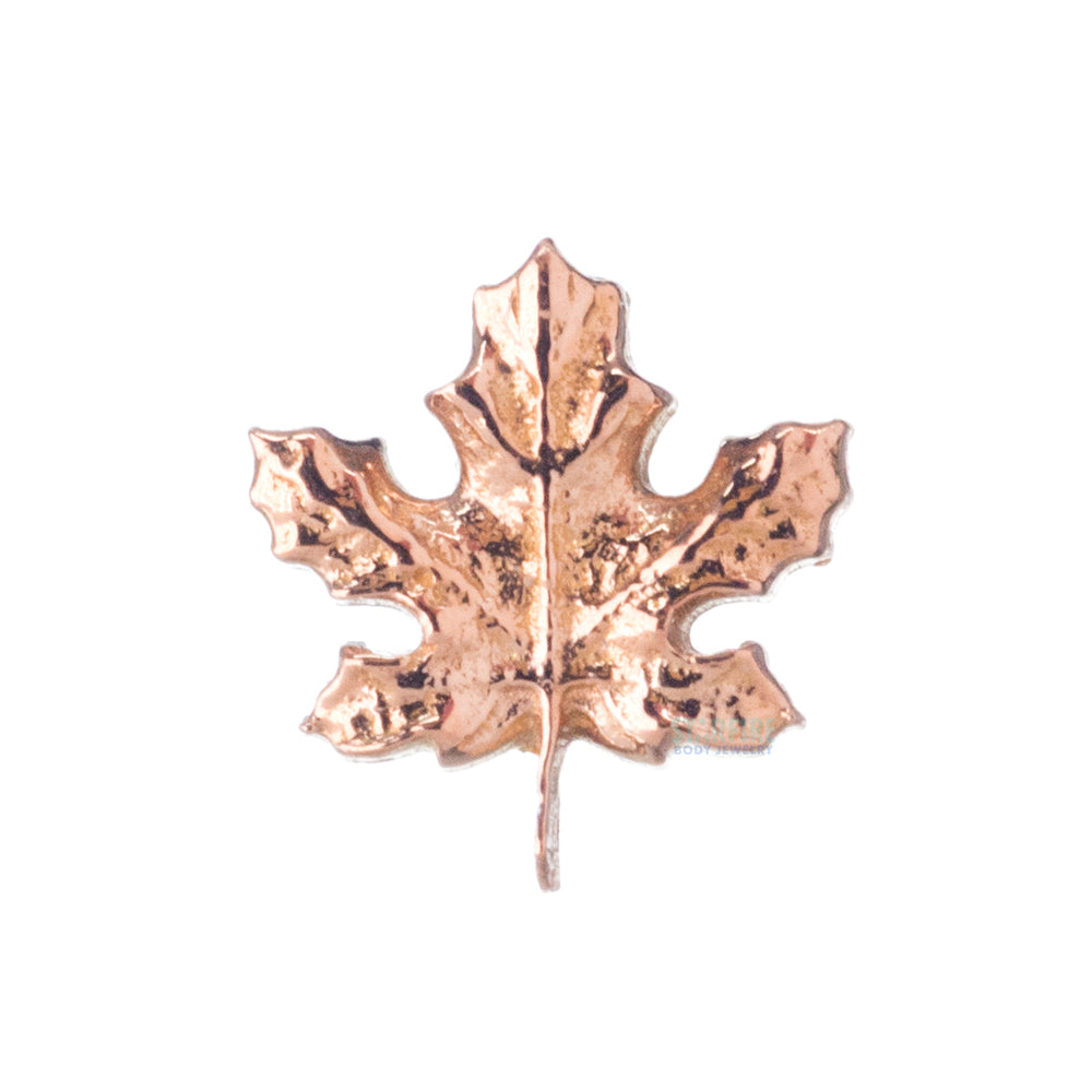 threadless: Maple Leaf End in Gold