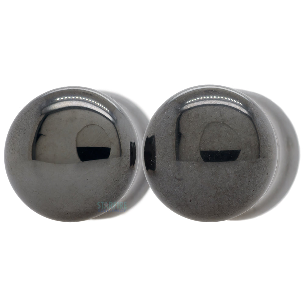 Stone Plugs - Hematite