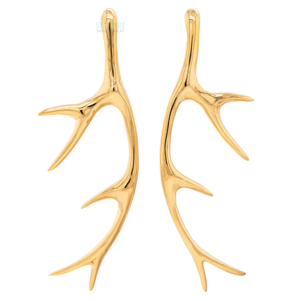 Antler Earrings & Weights (Cast Shapes)