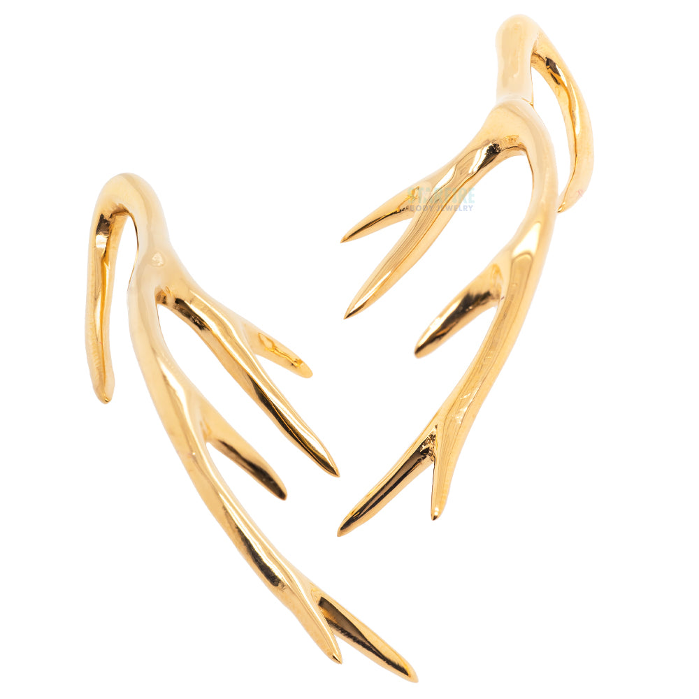 Antler Earrings & Weights (Cast Shapes)