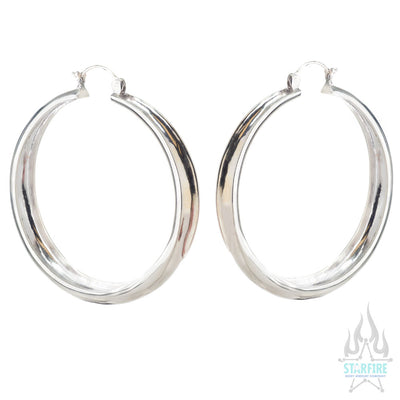 "Serenity" Hoop Earrings