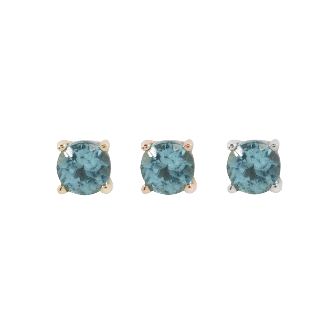 threadless: Prong-Set Apatite End in Gold