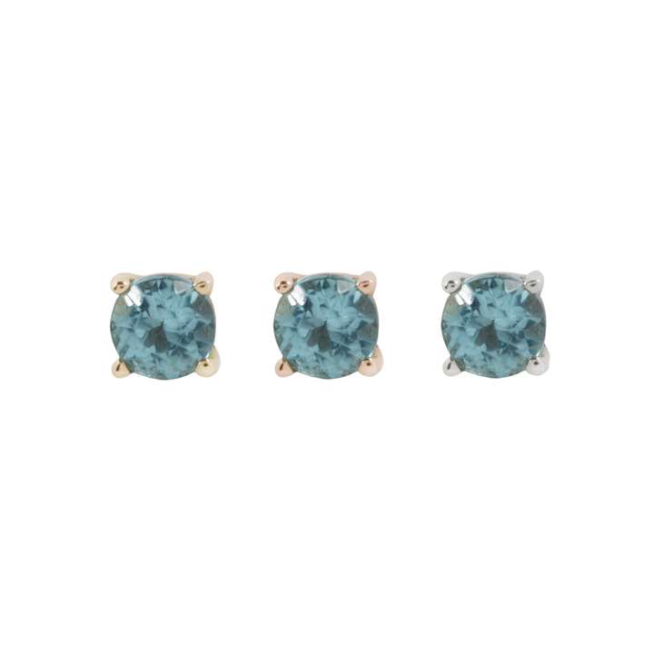 threadless: Prong-Set Apatite End in Gold