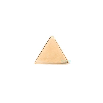 threadless: Classic Triangle End in Gold