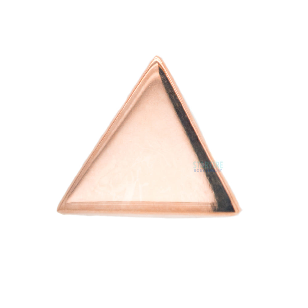 threadless: Classic Triangle End in Gold